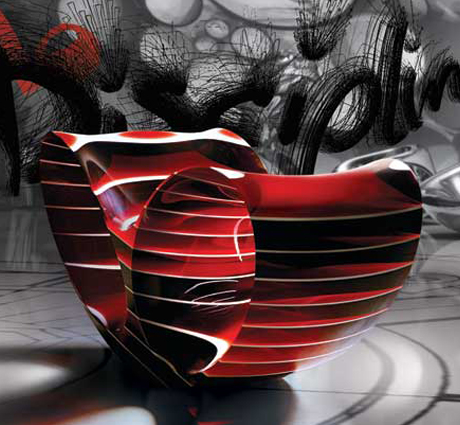Ron Arad: Oh Void 2 2008. ©The Gallery Mourmans (photo Eric et Petra Hesmerg)